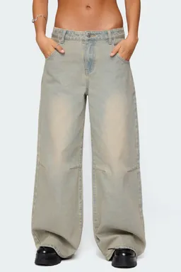 Jeans santi pierna ancha de Edikted en Pantalones para argentina