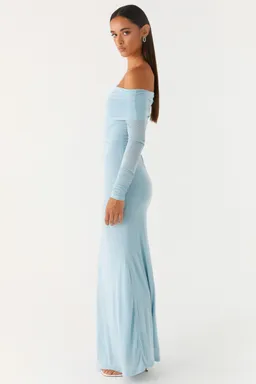 Vestido maxi cocoa manga larga blue de Peppermayo en Vestidos para argentina