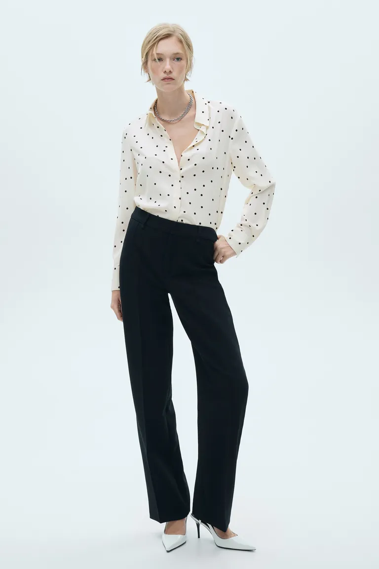 Camisa estampada fluida de Mango en Camisas para argentina