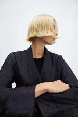 Caftán jacquard de Mango en Kimonos para argentina