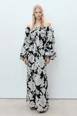 Vestido floral palabra honor de Mango en Vestidos para argentina