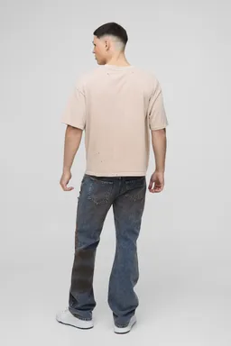 Jeans slim rotos sucios de Boohooman en Pantalones para argentina