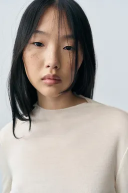 Remera perkins manga larga de Mango en Tops para argentina