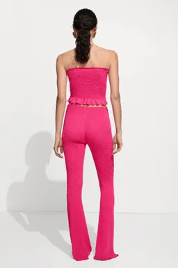 Pantalón punto trenzado de Mango en Pantalones para argentina
