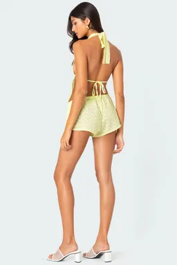 Microshorts ojal cayenne de Edikted en Shorts para argentina
