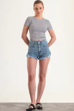 Short desflecado full hotfix kesha de Isostasia en Shorts para argentina