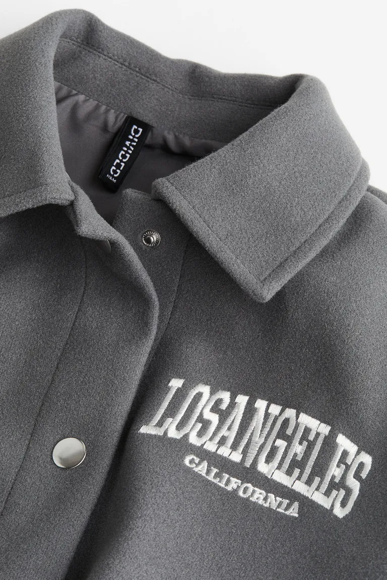 Chaqueta baseball motivos bordados de H&M en Chaquetas para argentina