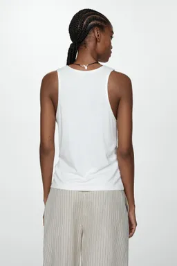 Top satinado detalle de Mango en Tops para argentina