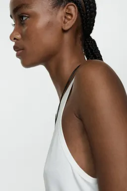 Top satinado detalle de Mango en Tops para argentina