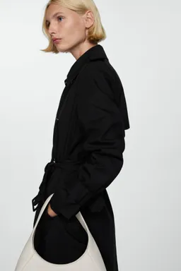 Trench algodón doble botonadura de Mango en Chaquetas para argentina