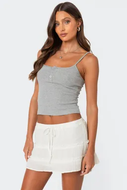 Musculosa henley rayada de Edikted en Remeras para argentina