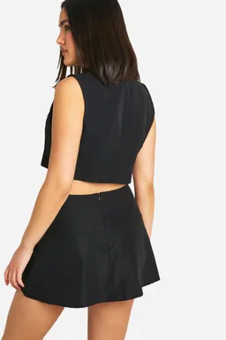 Falda tenis plisada hebillas de Boohoo en Faldas para argentina