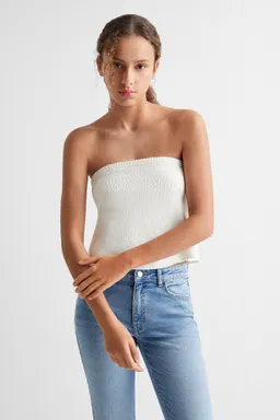 Top bandeau punto de Mango Teen en Tops para argentina