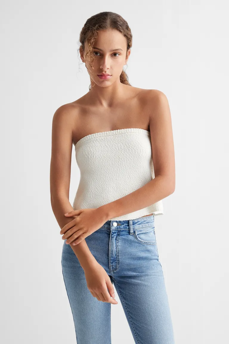 Top bandeau punto de Mango Teen en Tops para argentina