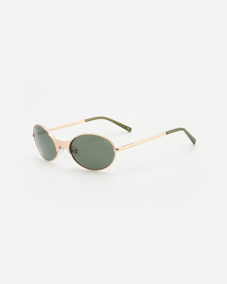 Gafas ovaladas de metal con lentes polarizadas y marco ajustable de Ay Not Dead en Anteojos para argentina