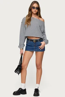 Buzo aveline off shoulder de Edikted en Buzos y Sweaters para argentina