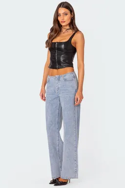 Corset simone cuero sintético de Edikted en Tops para argentina