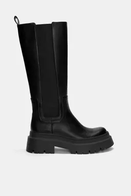 Botas altas con elástico de Pull&Bear en Botas y Botinetas para argentina