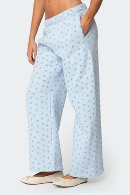 Pantalón buzo flower power de Edikted en Pantalones para argentina
