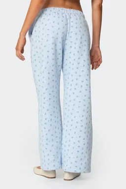 Pantalón buzo flower power de Edikted en Pantalones para argentina