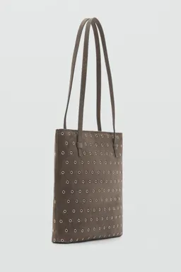Bolso hombro piel troquelado de Mango en Bolsos y Carteras para argentina