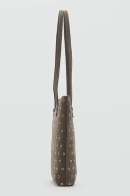 Bolso hombro piel troquelado de Mango en Bolsos y Carteras para argentina