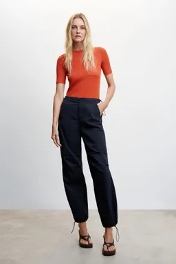 Remera bolsillo cuello redondo de Mango en Remeras para argentina