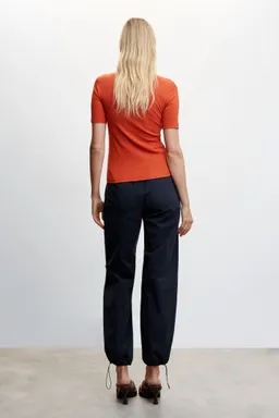 Remera bolsillo cuello redondo de Mango en Remeras para argentina