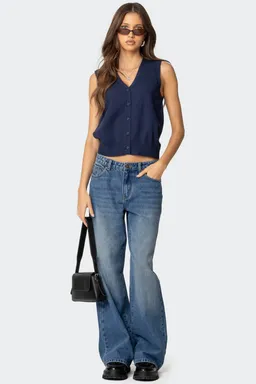 Jeans tiro bajo de Edikted en Pantalones para argentina