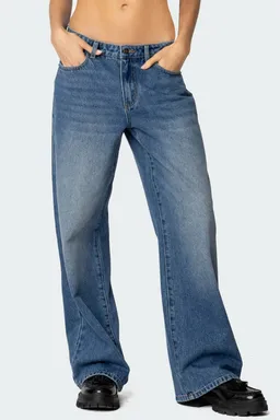 Jeans tiro bajo de Edikted en Pantalones para argentina