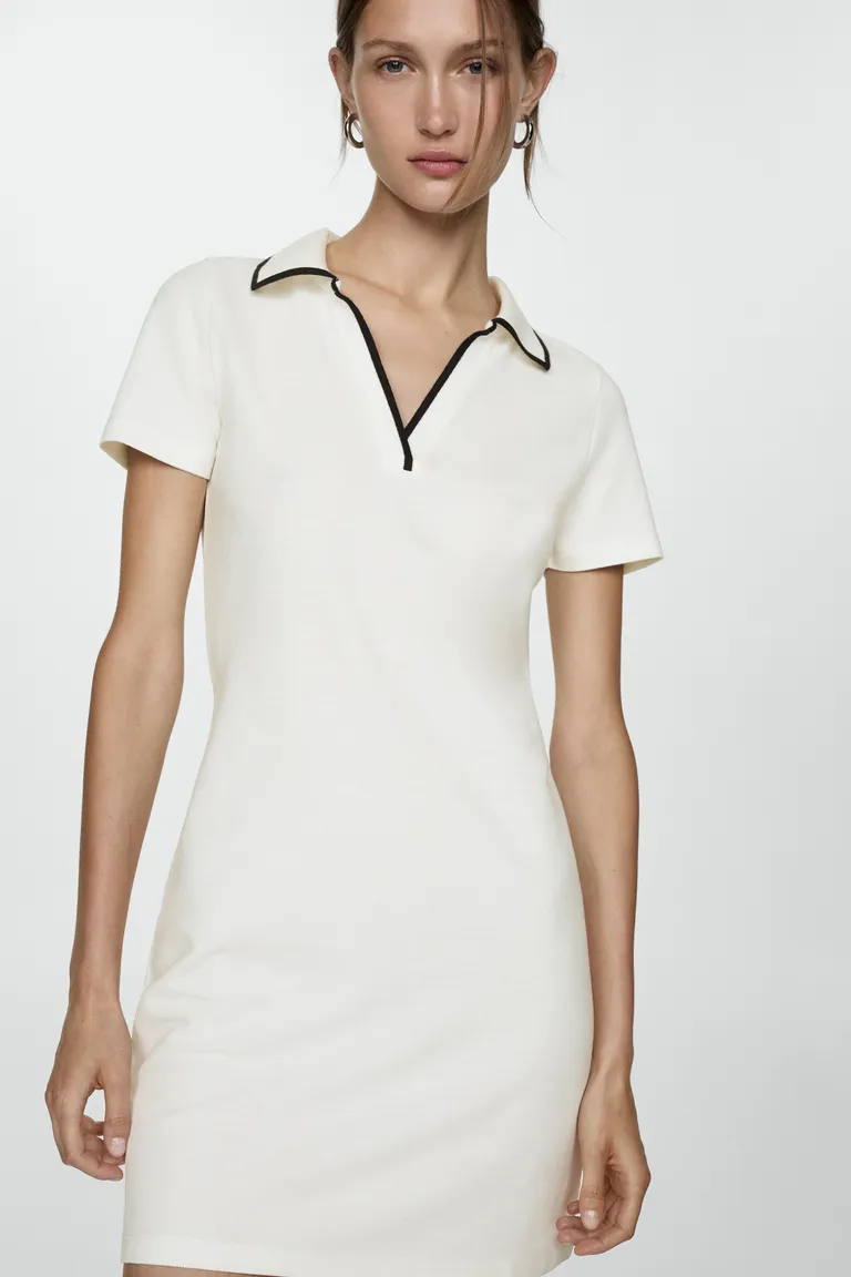 Vestido cuello polo de Mango en Vestidos para argentina