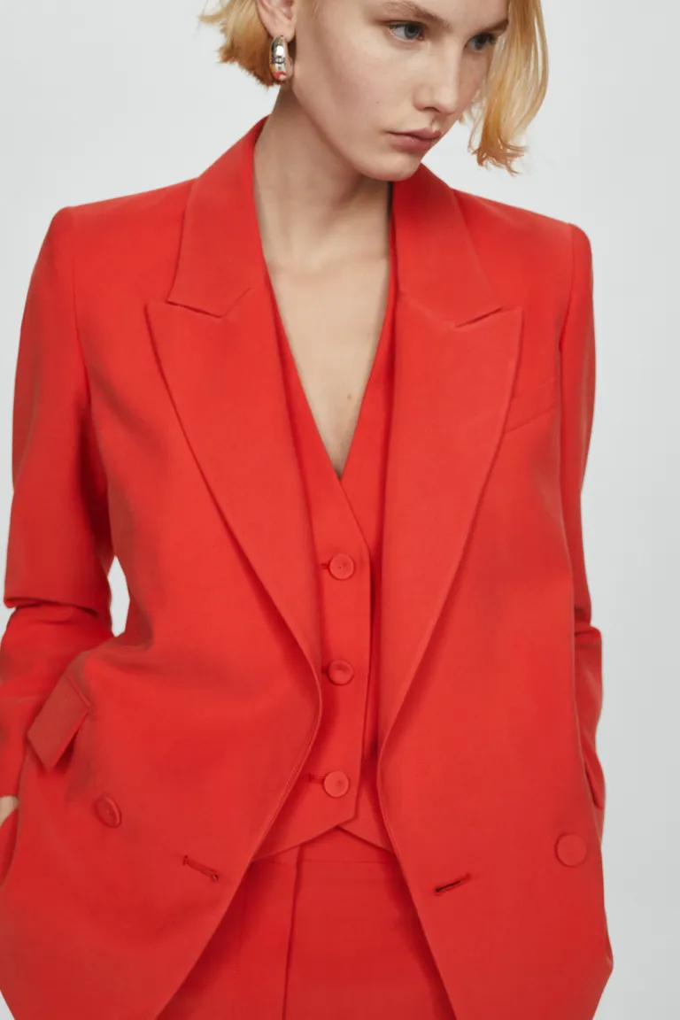 Americana traje doble botonadura de Mango en Blazers para argentina