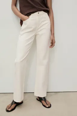 Jean matilda recto tiro medio de Mango en Pantalones para argentina