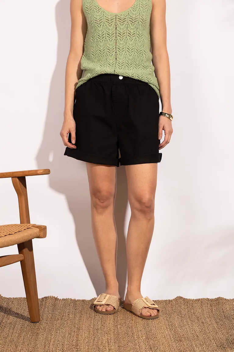 Short de calce holgado con ajuste elastizado y diseño clásico de Indiastyle en Shorts para argentina