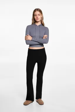 Leggings flare canalé de Mango Teen en Pantalones para argentina