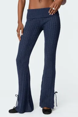 Pantalón chase cable knit de Edikted en Pantalones para argentina