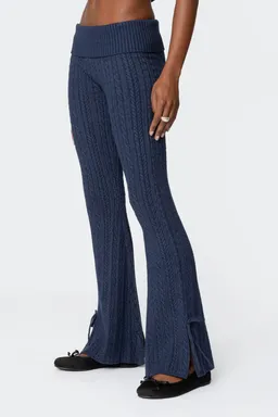 Pantalón chase cable knit de Edikted en Pantalones para argentina