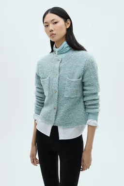 Chaqueta bouclé botones joya de Mango en Chaquetas para argentina