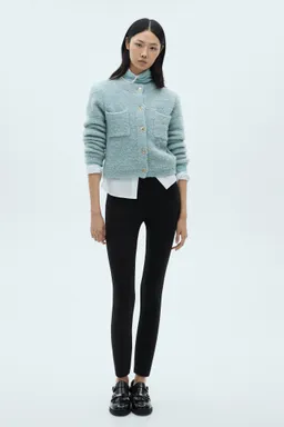 Chaqueta bouclé botones joya de Mango en Chaquetas para argentina