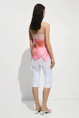 Top encaje estampado de Mango en Tops para argentina