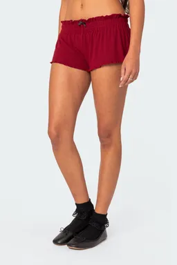 Shorts acanalados de Edikted en Shorts para argentina
