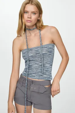 Top bandeau choker de Mango en Tops para argentina
