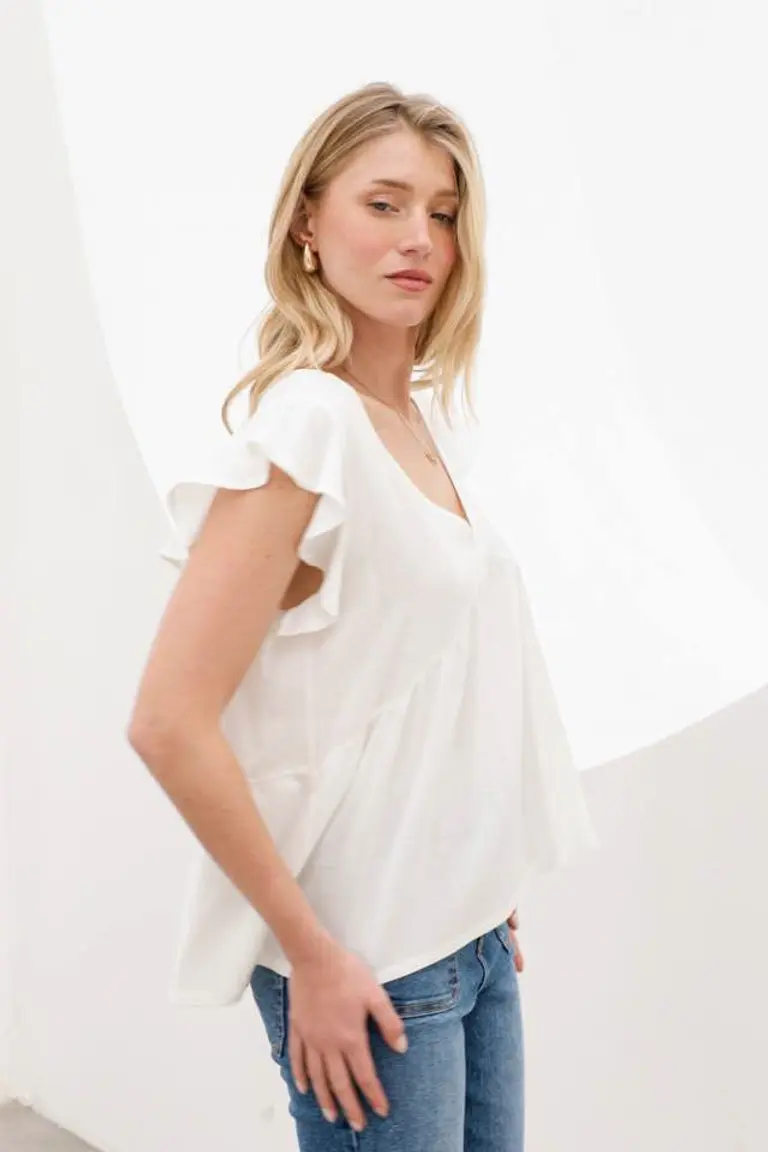 Musculosa con Volados de Hesed en Remeras para argentina