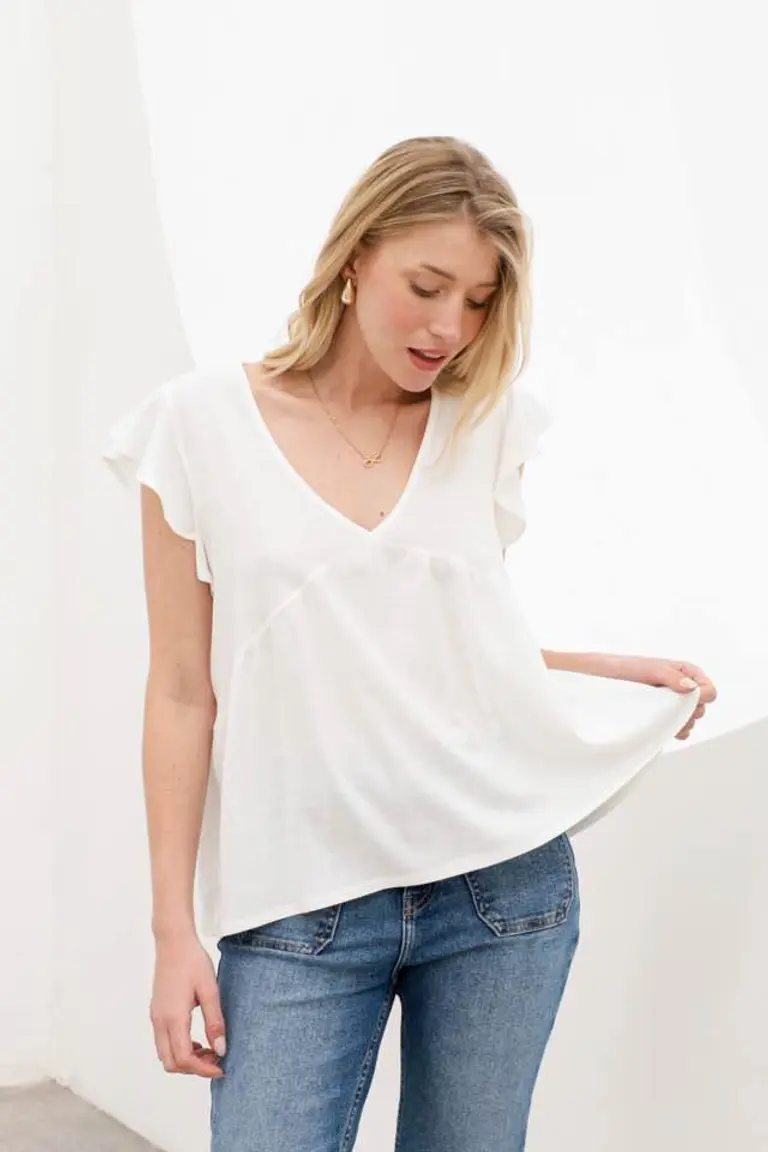 Musculosa con Volados de Hesed en Remeras para argentina