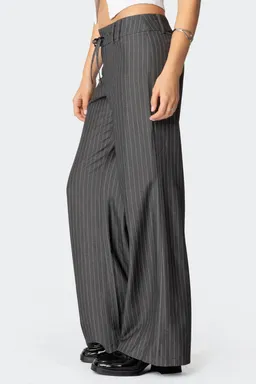 Pantalones mayla pierna ancha rayas de Edikted en Pantalones para argentina