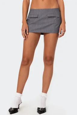 Mini falda pantalón rayas magnolia de Edikted en Faldas para argentina