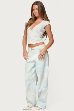 Camisa alza con botones de Edikted en Blusas para argentina