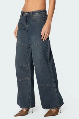 Jeans laney tiro bajo vintage de Edikted en Pantalones para argentina