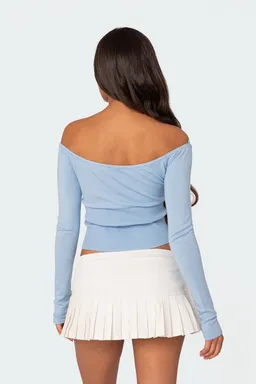 Top tejido jane con lazo de Edikted en Tops para argentina