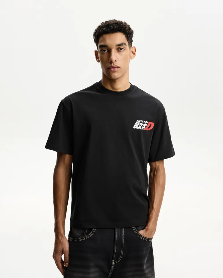Remera initial manga corta de Bershka en Remeras y Polos para argentina